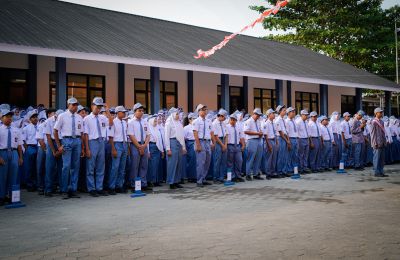 Upacara Dalam Memperingati HUT KE-81 RI